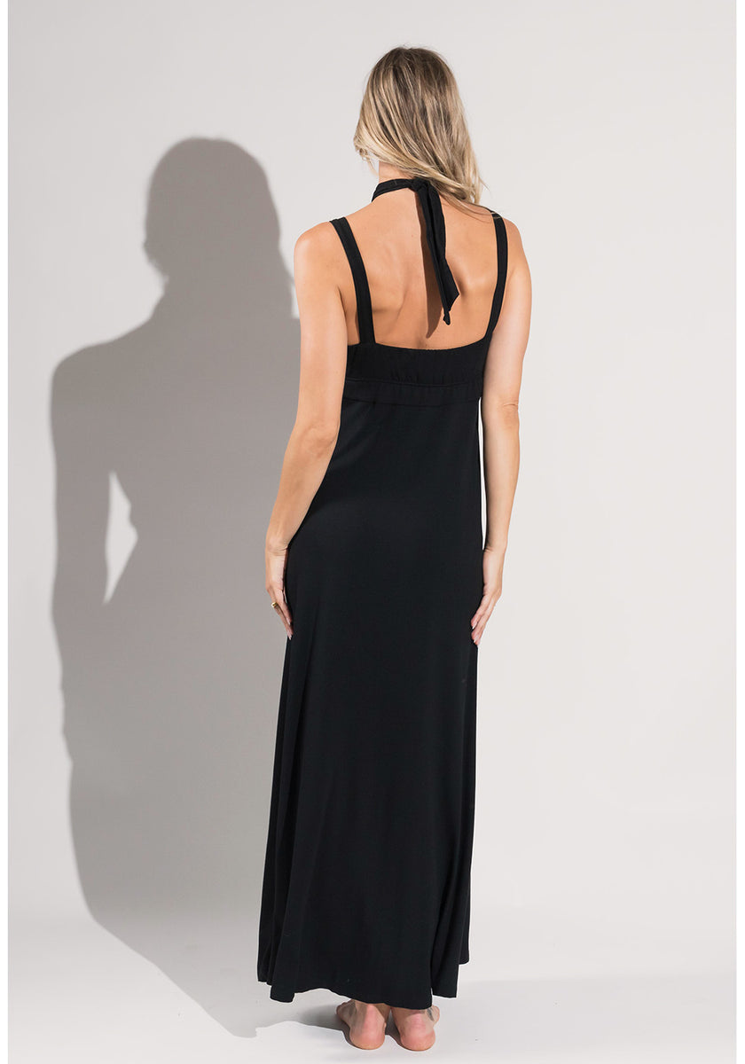 Goddess Belle Maxi Dress 3 (M/L) / Black
