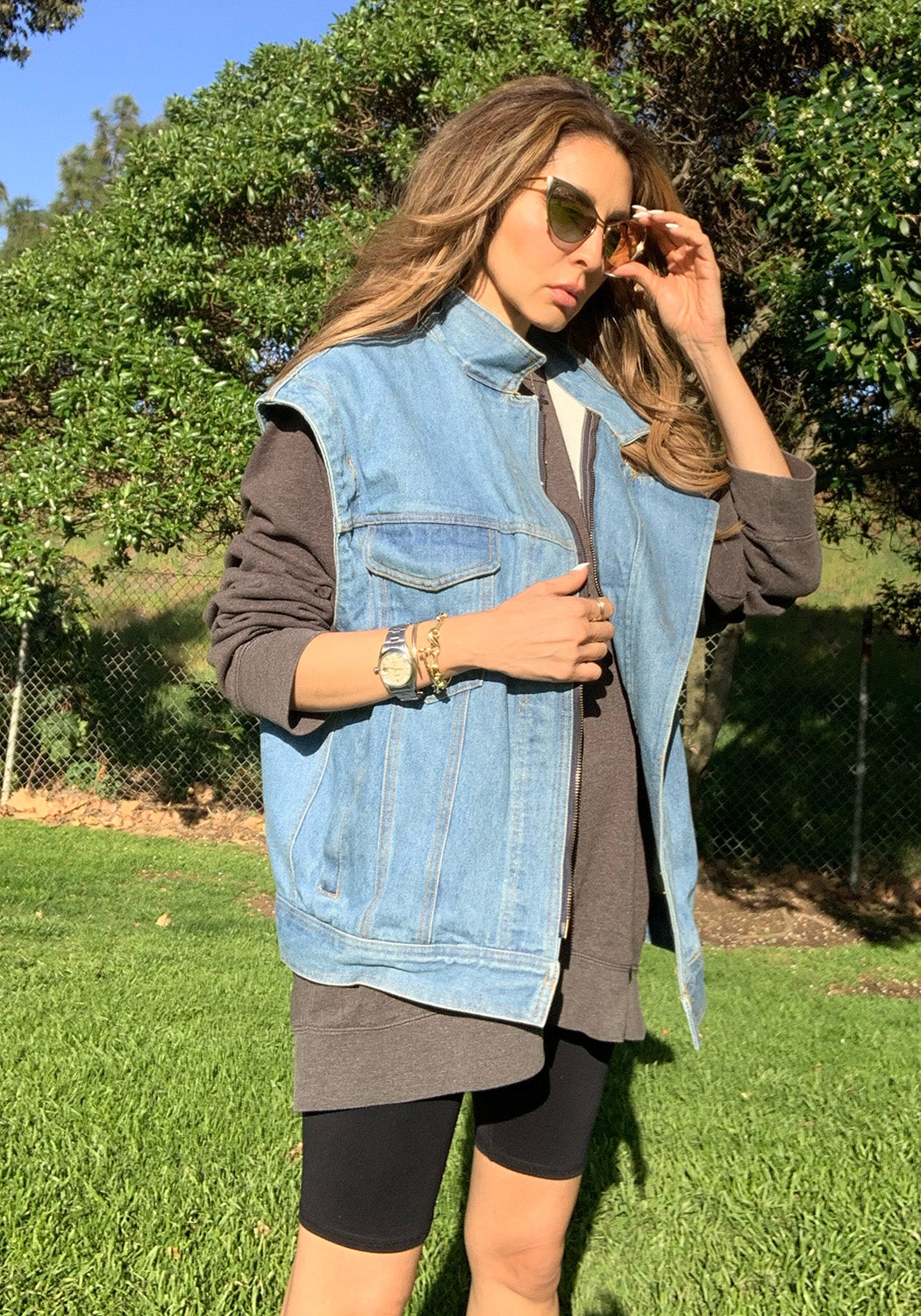 Etoile Vintage Denim Vest ONLINE EXCLUSIVE