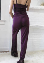 Belucci Camisole and Drawstring Pant TENCEL™ Modal Set in Grape Wine