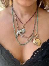 Cavalier Chain with swivel dog clasps in Gold Fill and Esprit Sparrow Necklace