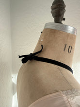 SACRÉ CŒUR Antique Moonstone 18k with French Black Velvet Ribbon