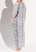 Aura Kimono Style Silk Python Dress
