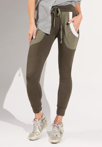 Calvin Joggers in Army Green