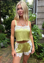 Eze Silk Camisole in key lime pie