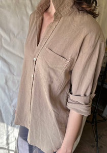 Marzipan Le Classic Cotton and Linen Shirt