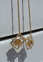 Italian Scapular San Benito in Sterling Silver & 18K Gold Vermeil  Necklace