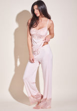 Belucci Camisole and Drawstring Pant Set in TENCEL™ Modal Blush Peony